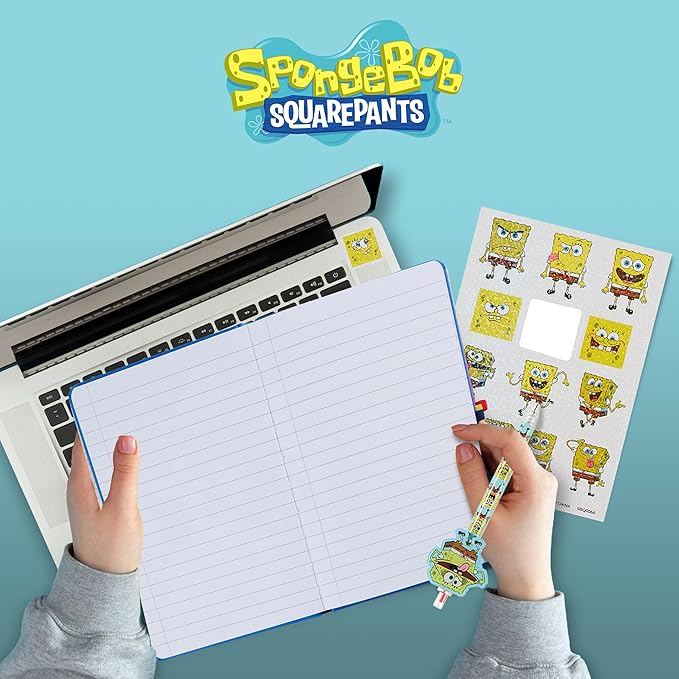 Culture Fly Kids Stationary Set for Girls and Boys - Dragon Ball Z Journal Kit with Notebook, Acrylic Pen Topper, Sticker Sheet - Cute Stationery Kit for School, Writing, Drawing, Gifts