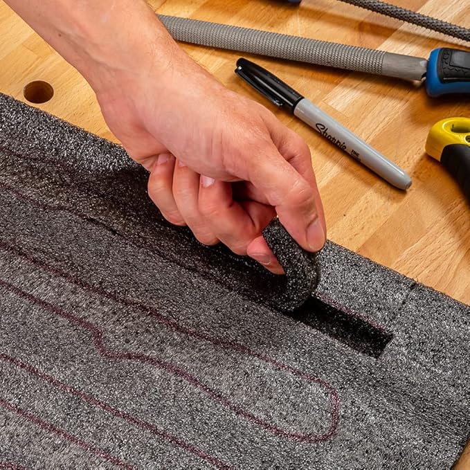 Rockler Foam Organizer Sheet, 2' x 4' x 1-1/8'' Thick