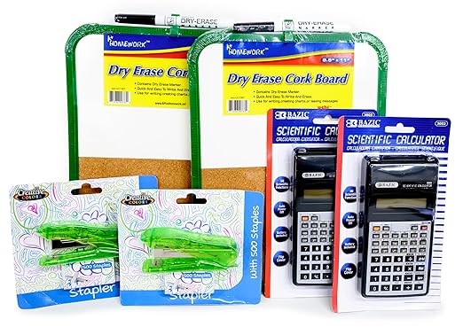 Mega Back to School Bundle | 1 Box - 474 Pieces per Box | School Supply Boxes - Back to School Essentials | Includes All of Your Back to School Needs for Students & Teachers