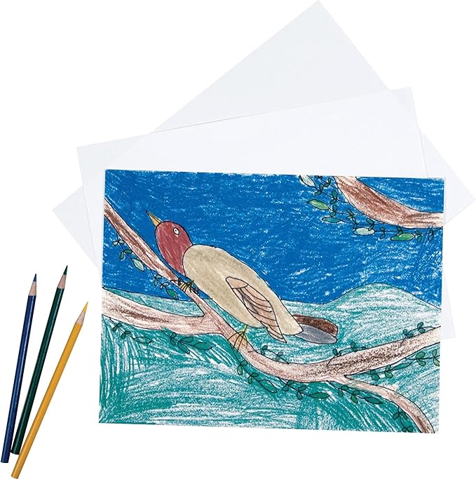 Pacon Drawing Paper, White, Heavyweight, 18" x 24", 500 Sheets