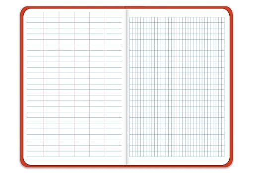 Elan Publishing Company E64-8x4 Field Surveying Book 4 ⅝ x 7 ¼, Bright Orange Cover (Pack of 48)