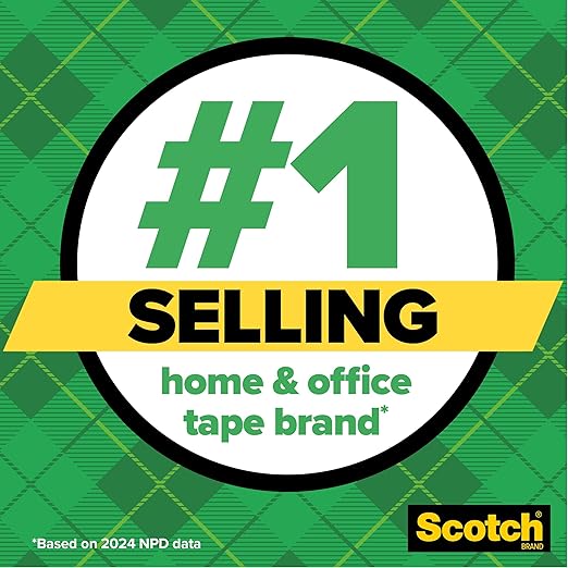 Scotch Magic Tape, Invisible, Home Office Supplies and Back to School Supplies for College and Classrooms, 3 Rolls