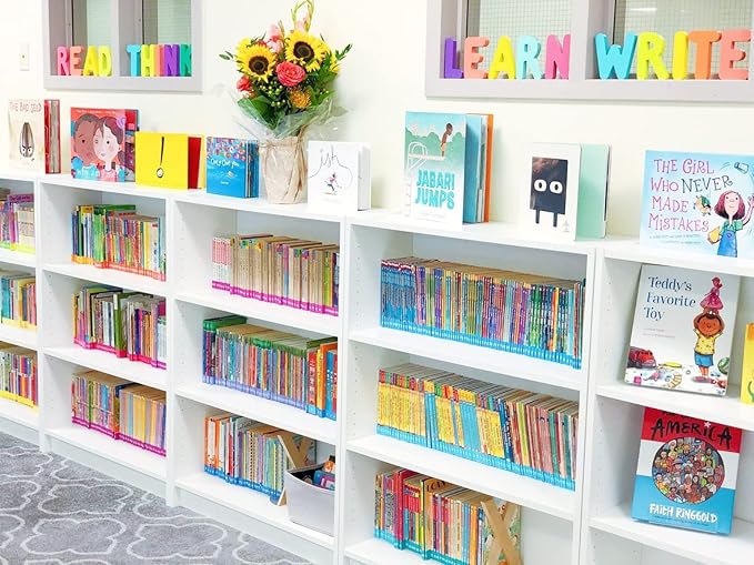 Genre Book Spine Labels for Classroom Library | 450PCS Teacher Supplies Stickers for Classroom Book Shelf (15 Genre)