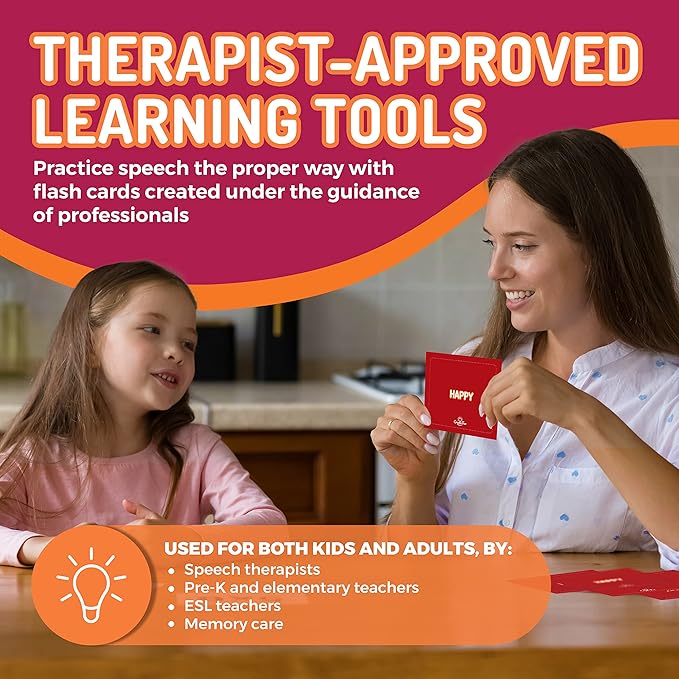 598 Vocabulary Builder Flash Cards Bundle Vol 1 & 2, Educational Photo Cards for Speech Therapy, ESL, Autism, Homeschool & Kids Includes Emotions, Go Together Opposites, Nouns, Prepositions and Verbs