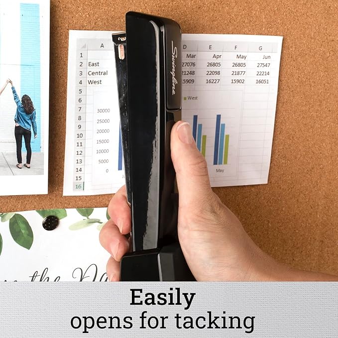 Swingline Stapler, 747, Classic, 20 Sheet Capacity, Metal, Black (74771)