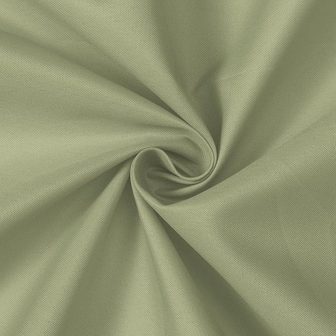 N&Y HOME Fabric Shower Curtain or Liner with Magnets Sage Green - Hotel Quality, Machine Washable, Water Repellent - Sage, 72x72