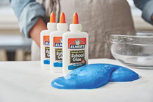 Elmer's Liquid School Glue, Washable, 7.6 Ounces, 6 Count - Great for Making Slime, Back to School, Classroom Supplies, #1 Teacher Brand
