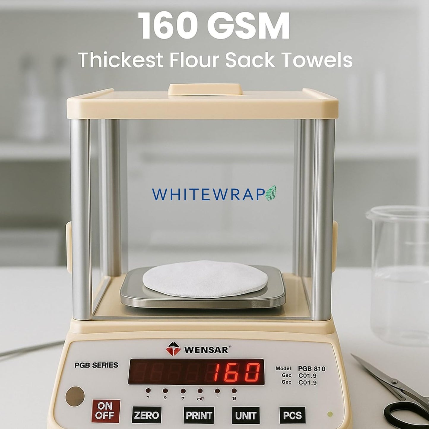 Flour Sack Towels| Tea Towel for Crafts| Kitchen Dish Cotton Blank Towel for Embroidery|Baking Bread Proofing Linen Cover| Thick Absorbent Quick Dry| 6 Pack 28"x28" White