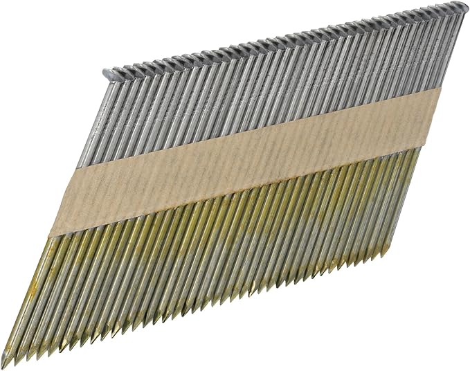 CRAFTSMAN Framing Nails Paper Collated Smooth 30 Degree, 3-1/4 inch x 0.12 inch and 3 in x 0.12 inch, 500 Qty Each (CMFH30PP)
