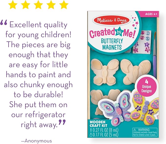 Melissa & Doug Butterfly Magnets