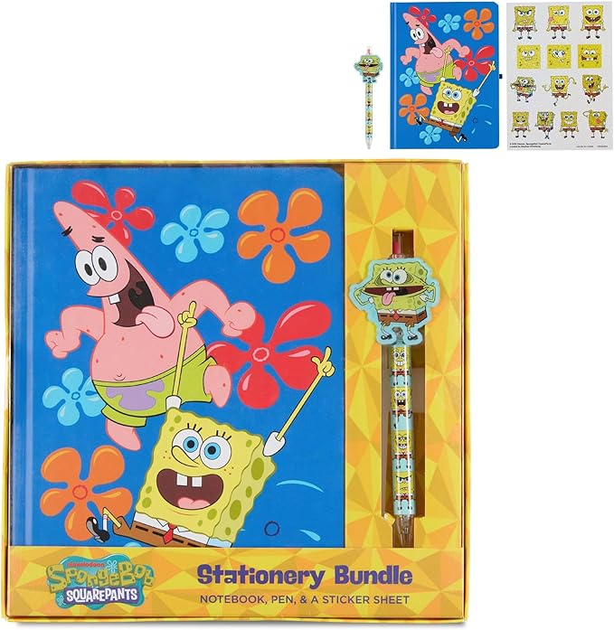 Culture Fly Kids Stationary Set for Girls and Boys - Dragon Ball Z Journal Kit with Notebook, Acrylic Pen Topper, Sticker Sheet - Cute Stationery Kit for School, Writing, Drawing, Gifts