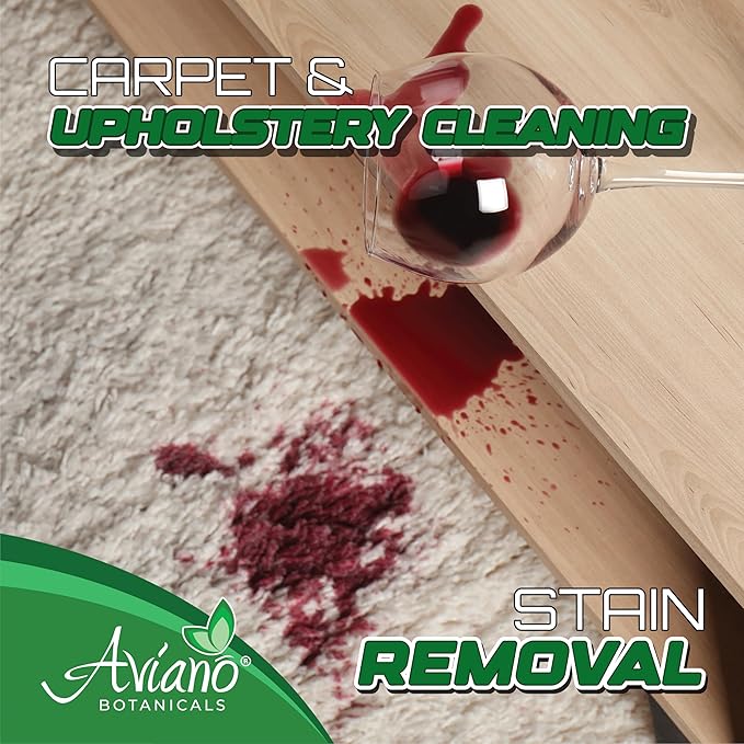 Aviano Botanicals Multi-Purpose Enzyme Cleaner, Made in USA – (1 Gallon) Safe, Pet & People Friendly, Eco-Friendly Solution for Pet Mess, Odor, Carpet, Upholstery, Drain, Bathroom & Floor Cleaning
