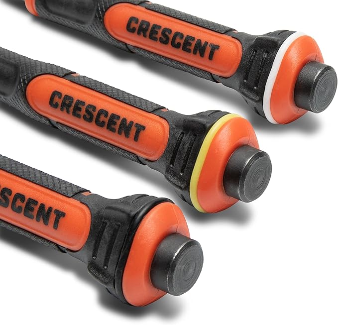 Crescent 3 Piece Set, 5" Gripped Punch - CNPS12332G