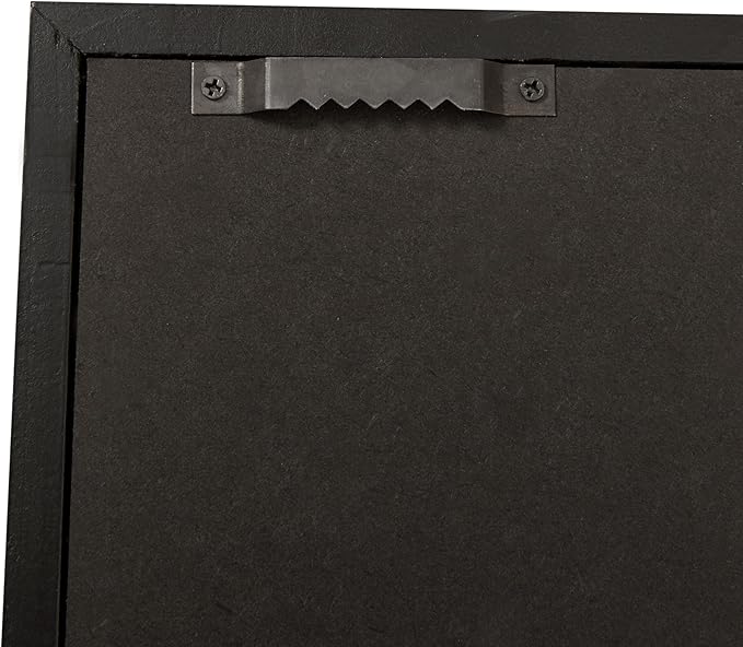 Flash Furniture Banks Jersey Display Case, Hanging PVC Tube, Velvet Lined Back, Foam Sheet Insert, Acrylic Window, Anti-Theft Lock with Keys, 24x36, Black