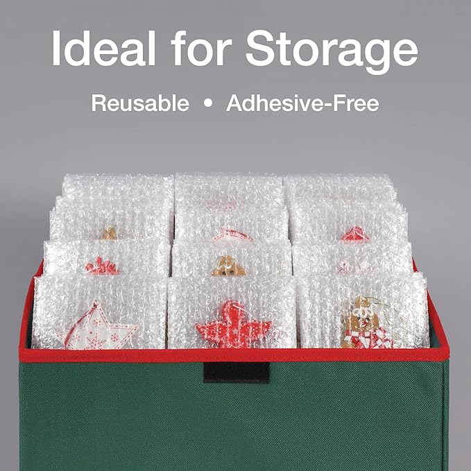 Quality Park Clear Bubble Pouches, Cushioned Packing and Shipping Bags, Great for Storage or Mailing, Reusable, 4"x 6", 200/box (QUA85921)