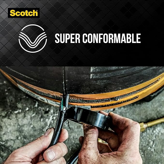 Scotch 3799NA 0.75 by 450 by 0.007-Inch Super 33+ Vinyl Electrical Tape with Dispenser