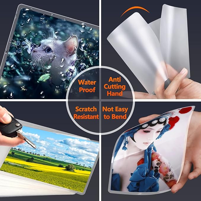 SJPACK Thermal Laminating Pouches, 9 x 11.5 Inches Laminating Sheets, 3 mil Thick Laminate Sheets, 3000 Pack,Clear