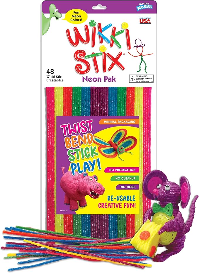 WikkiStix Neon Pak of 48.