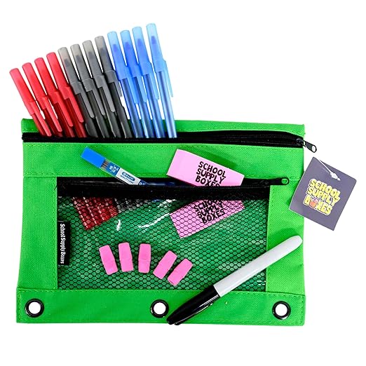Ultimate High School and College Bundle | Case (2 Boxes) | School Supply Boxes - Back to School Essentials | Includes Notebooks, Tab Dividers, Pencils, Highlighters, & More