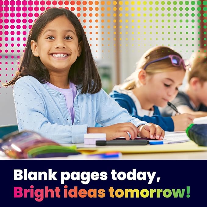 Hygloss Blank Books - Bulk 50 Pack – 4.25" x 5.5" A6 Black Paperback Blank Books for Kids to Write Stories, Doodle, Arts & Crafts – Plain Drawing Sketchbook, Unlined Journal, Notebook Without Lines