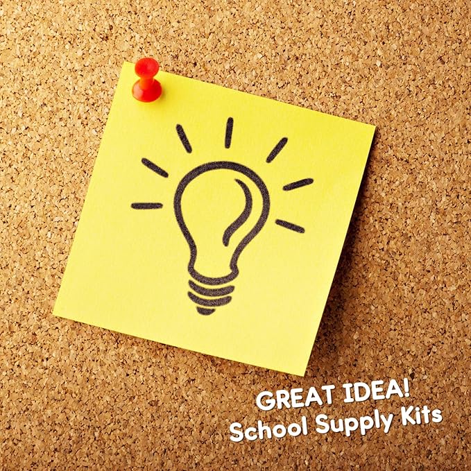MWSC School Kits Office or Home Desk Supplies Starter Kit | Teacher's Desk Starter Kit | 27 Piece Bundle