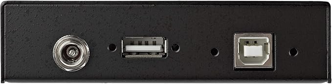 StarTech.com 8 Port Serial Hub USB to RS232/RS485/RS422 Adapter - Industrial USB 2.0 to DB9 Serial Converter Hub - IP30 Rated - Din Rail Mountable Metal Serial Hub - 15kV ESD Protection, TAA