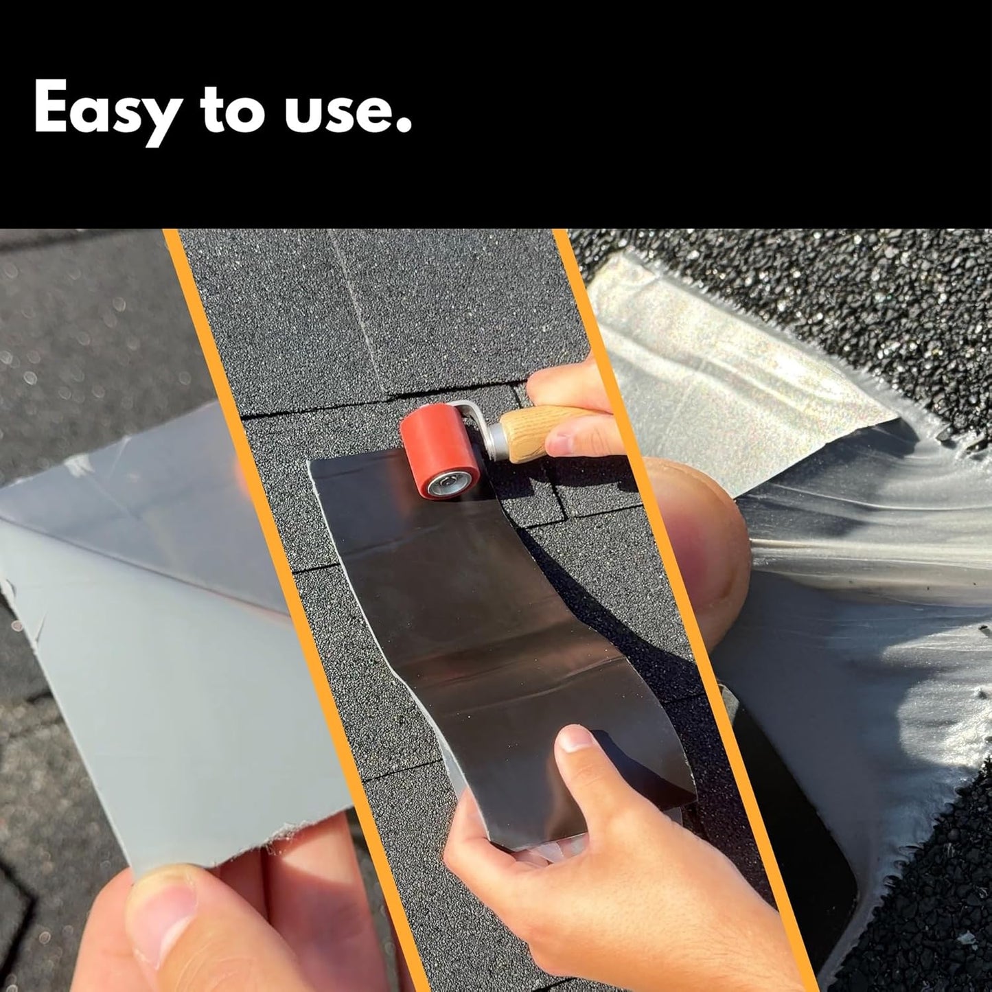 HSS RV Sealant Tape with MicroSealant - Waterproof Commercial Roofing Tape for Roof and RV Repair - UV- & Weatherproof - White - 4 inch x 25 ft.