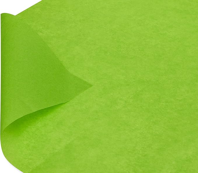 Papyrus 8 Sheets 20 in. x 26 in. Lime Green Tissue Paper for Fathers Day, Graduation, Birthdays and All Occasions