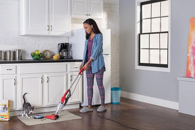 Dirt Devil Simpli Stik Plus 3-in-1 Vacuum Cleaner, Lightweight, Bagless, Ideal for Dorms, Apartments and Other Small Spaces, Corded Vacuum Cleaners for Home Use