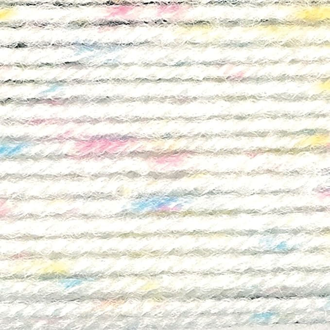 Lion Brand Yarn, Baby Soft Baby Blanket Yarn for Crocheting, Knitting, and Crafts, Twinkle Print, 3 Pack
