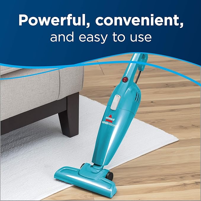 Bissell Featherweight Stick Lightweight Bagless Vacuum with Crevice Tool, 2033,