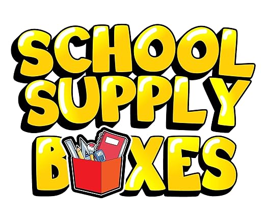 Mega Back to School Bundle | 1 Box - 474 Pieces per Box | School Supply Boxes - Back to School Essentials | Includes All of Your Back to School Needs for Students & Teachers