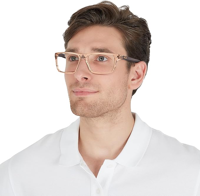 Oakley Mens Ox8164 Port Bow Rectangular Prescription Eyewear Frames