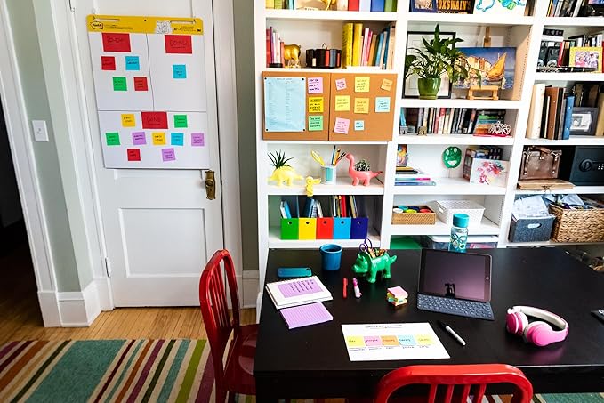 Post-it Dry Erase Sheets, 7 in x 11.3 in, 30 Sheets, Sticks Securely and Removes Cleanly (DEFSHEETS-30PK)