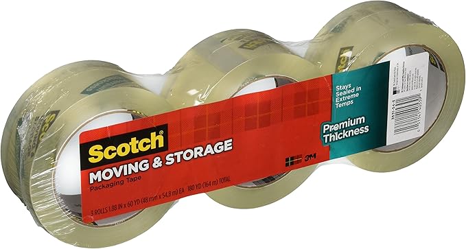 3M Scotch Moving/Storage Packaging Tape (MMM3631543)