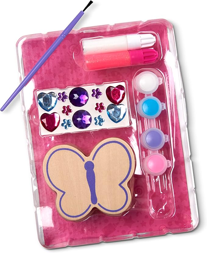 Melissa & Doug Created by Me! Butterfly Box Wooden Craft Kit