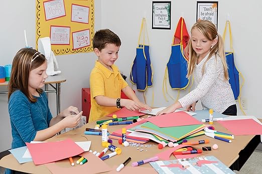 Prang (Formerly SunWorks) Construction Paper, 10 Assorted Colors, 9" x 12", 100 Sheets
