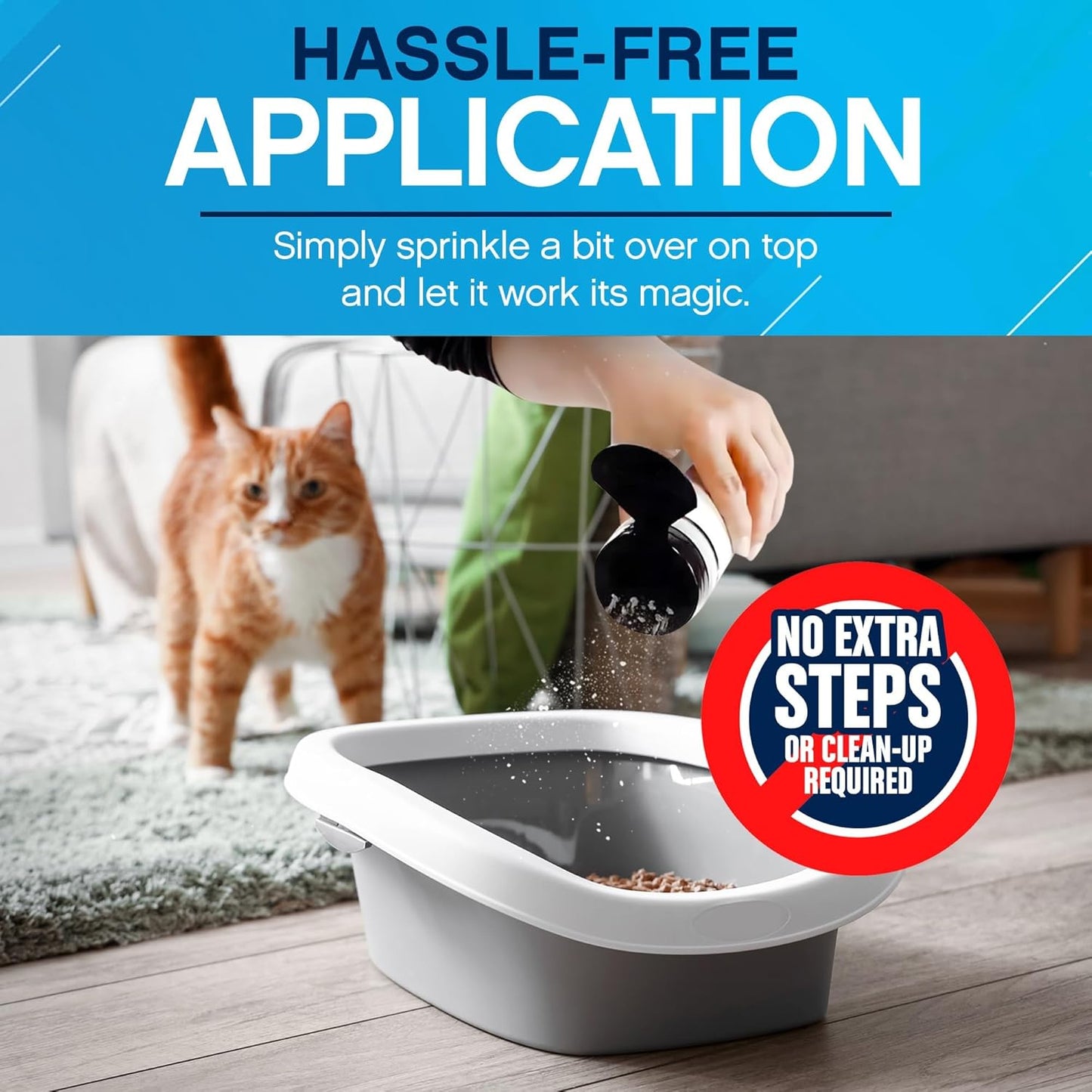 NonScents Odor Control Cat Litter Deodorizer - Professional Strength Odor Neutralizer, 16oz
