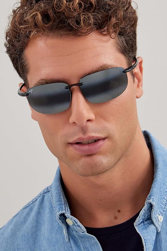 Maui Jim Polarized Men's and Women's Hookipa XLarge Oval Sunglasses
