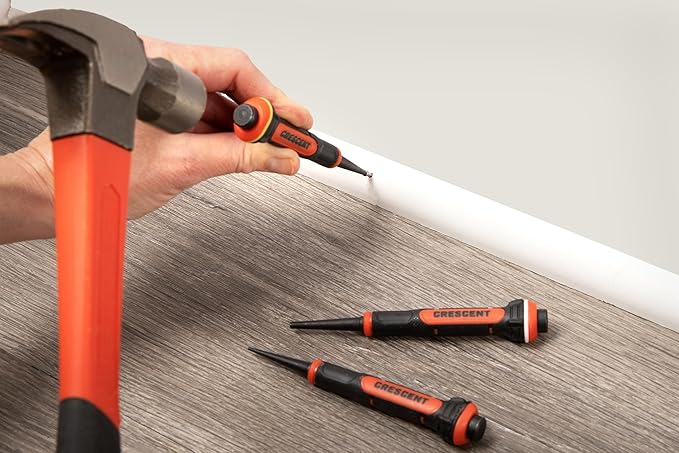 Crescent 3 Piece Set, 5" Gripped Punch - CNPS12332G