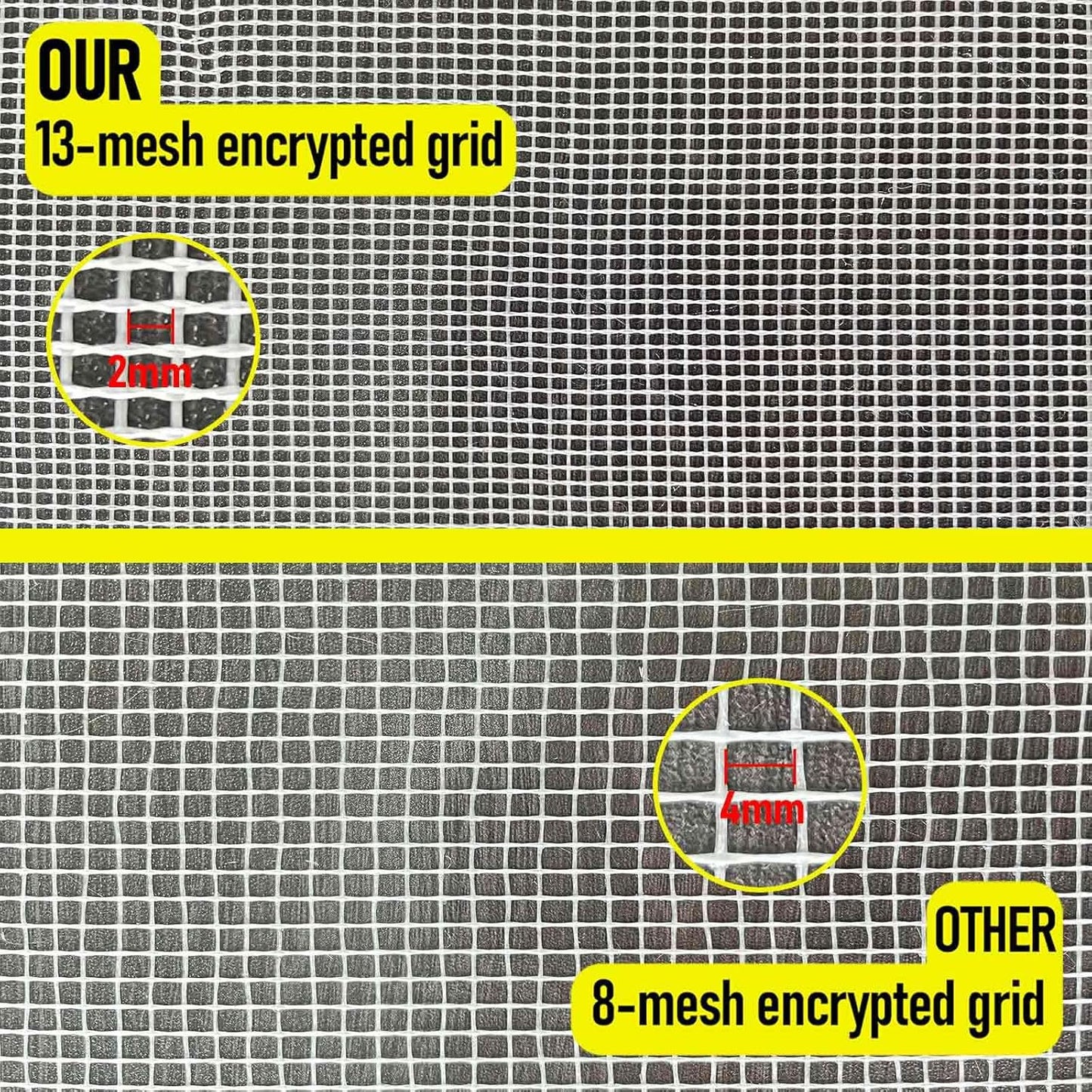 Drywall Joint Tape, 2" x 400 Feet Self-Adhesive Fiberglass Drywall Repair Mesh Tape for Wall Cracks and Seam Patch, 4 Rolls