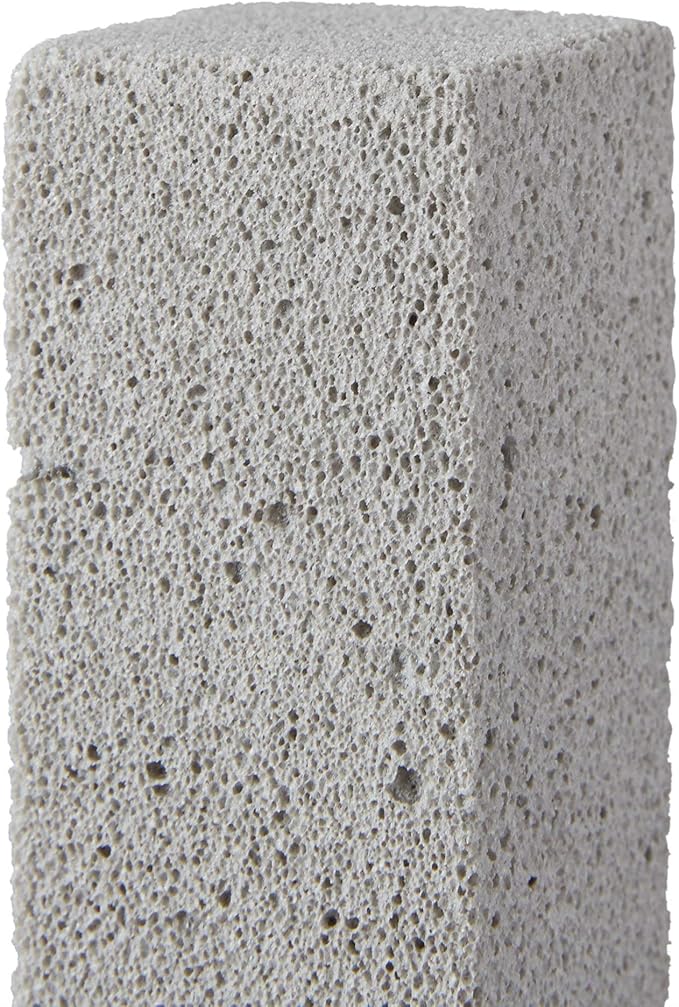 PUMIE Toilet & Tile Pumice Cleaner, Pumice Stick with Handle, Multi-Function Toilet Bowl Ring Remover By US Pumice, Bath-8, Pack of 1
