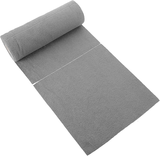 Microfiber Kitchen Cleaning Cloths Roll 20pcs 25X25Cm Super Absorbent Reusable Washcloths Multi-Use Dish Towels for Home, Car, and Kitchen Cleaning
