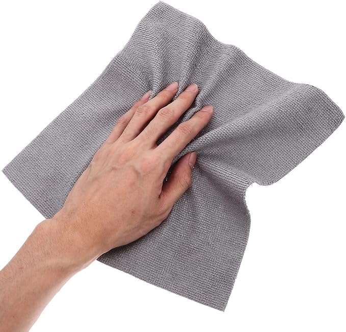 Microfiber Cleaning Cloths Roll 25Cm 20pcs Tear-Away Reusable Lint-Free Towels for Kitchen Car Home Cleaning Household Supplies