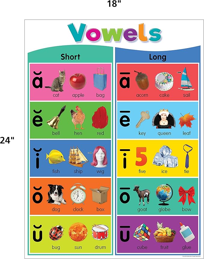 Teacher Created Resources Colorful Phonics Bulletin Board (TCR6591)