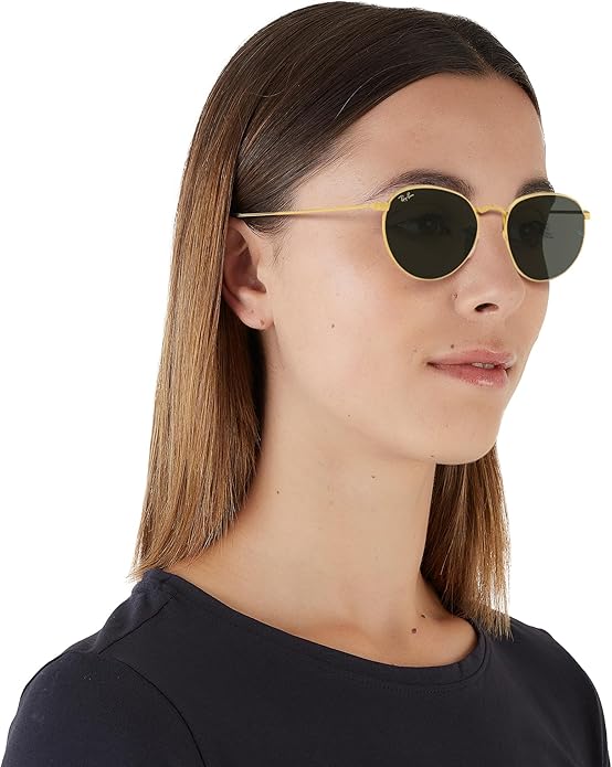 Ray-Ban Unisex Rb3447 Round Metal Round Sunglasses