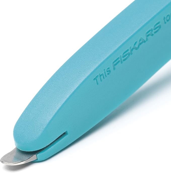 Fiskars 8 Inch Softgrip Non-stick Multipurpose Scissors with Sheath, Color Received May Vary (169920-1001)