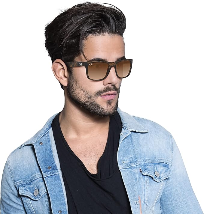 Ray-Ban RB4165 Justin Rectangular Sunglasses