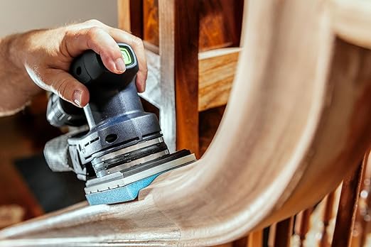 Festool 578800 Granat Profile Medium 80x133 mm Profile Sanding Sheets – 10 Pack | Flexible Foam Abrasive for Contours, Moldings & Curved Surfaces | Hook & Loop, 1/2" Foam Backing