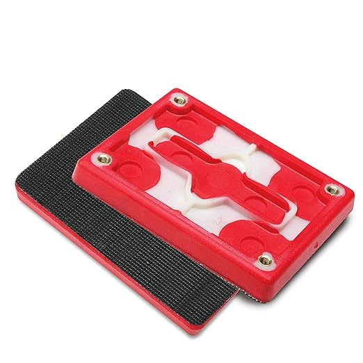 Cubitron Hookit Pad 20433, 3 in x 4 in x 1/2 in Red Foam 3" x 4" (Pack of 1)